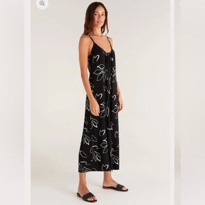 Z Supply SUMMERLAND ABSTRACT FLORAL JUMPSUIT